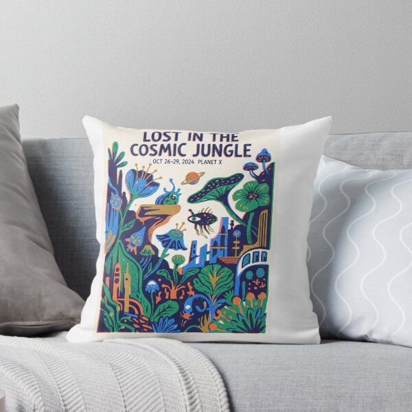 Item preview, LOST IN THE COSMIC JUNGLE designed and sold by Hidden Vision Art.