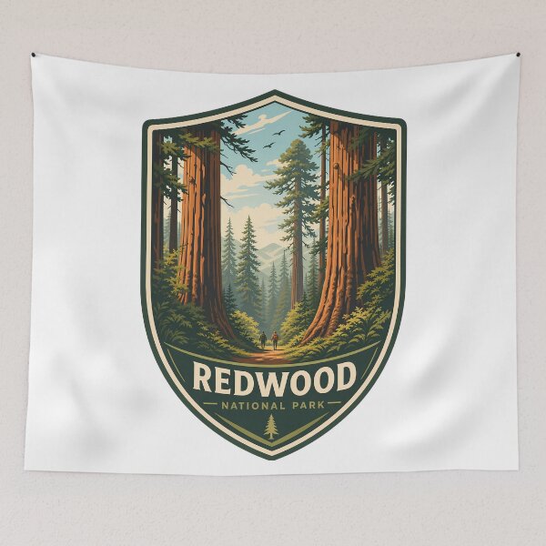 Item preview, Redwood National Park - California  designed and sold by FrontierCosmic.