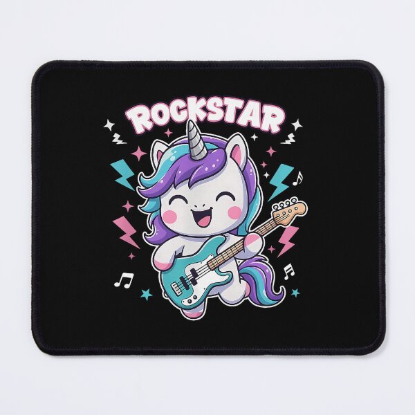 Item preview, Unicorn Playing Guitar Guitarist Rock Star Rockstars designed and sold by dasisrafil6ds11.