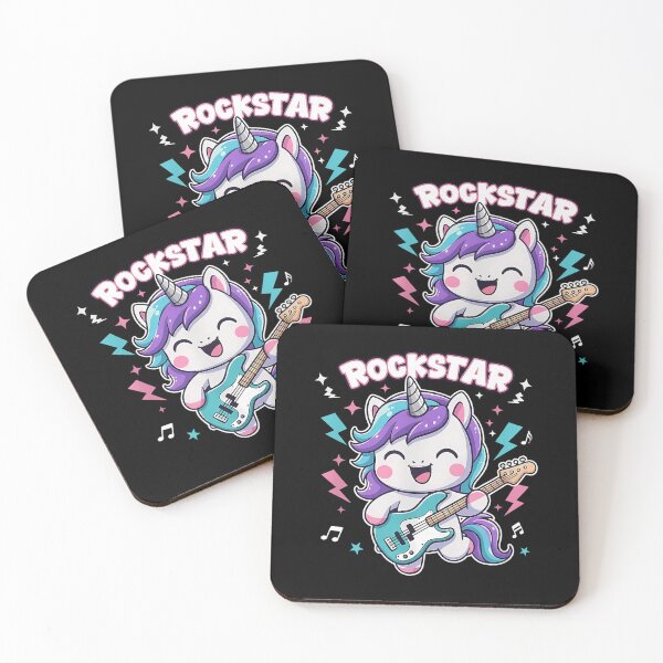 Item preview, Unicorn Playing Guitar Guitarist Rock Star Rockstars  designed and sold by dasisrafil6ds11.