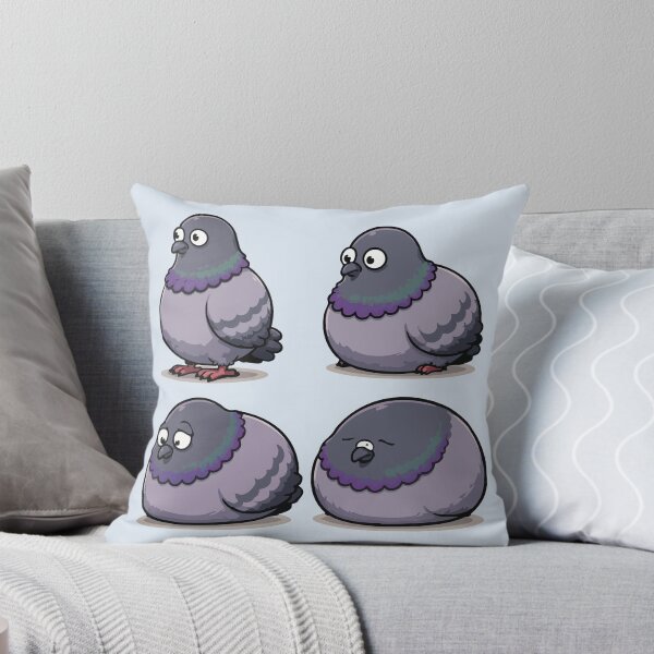 Item preview, Cute Pigeon Expression Sheet Funny Bird Sticker Character Design designed and sold by SimplePoDesign.