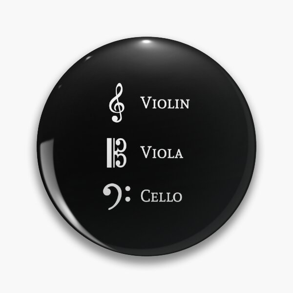 Item preview, Violin, Viola, Cello and their clefs designed and sold by AngieMStore.