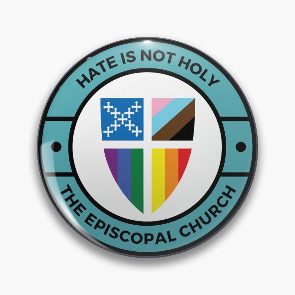 Aperçu de l'œuvre La haine n'est pas sainte créée et vendue par Canterbury Episcopal Campus Ministry at Texas Tech University .