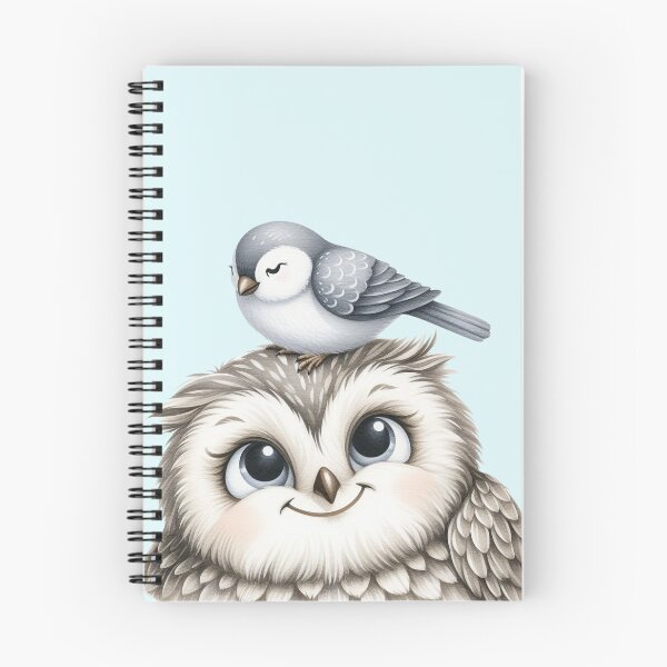 Item preview, Cute Fluffy Baby Owl  designed and sold by VibeShift Studio.