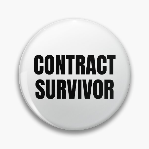 Item preview, Contract Survivor (Black) designed and sold by ShipCrewNation.