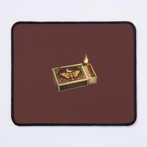 Item preview, Vintage Moth Matchbox Sticker designed and sold by PawsAndpetalstudio.