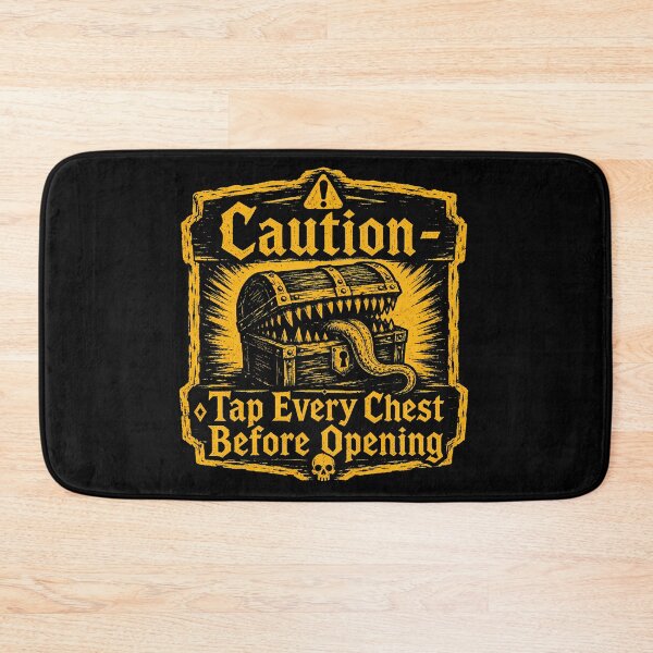 Item preview, Tavern Chest Warning designed and sold by agearb.