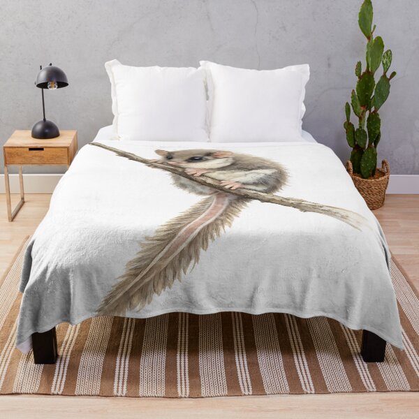 Item preview, Feathertail Glider - Watercolour Illustration designed and sold by Jaruart.