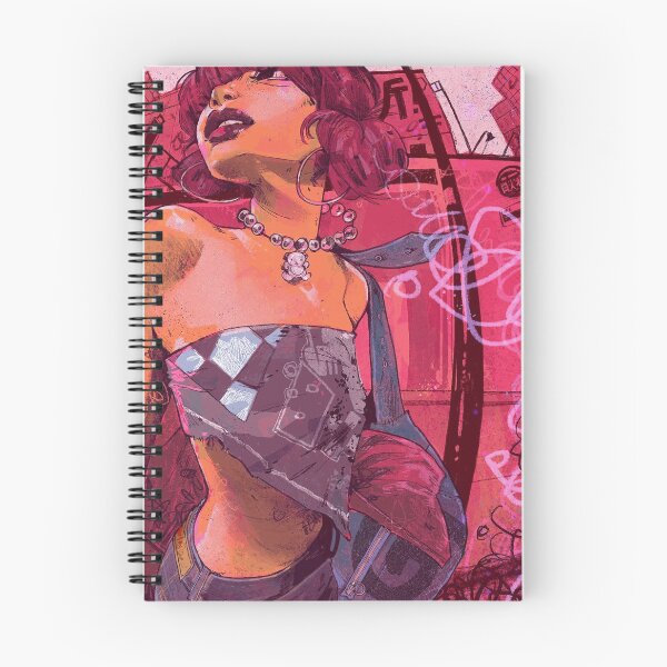 Item preview, Vibrant Pink Grunge Urban Alt Girl Comic Art designed and sold by LaureBouchard.