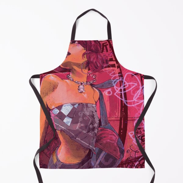 Item preview, Vibrant Pink Grunge Urban Alt Girl Comic Art designed and sold by LaureBouchard.
