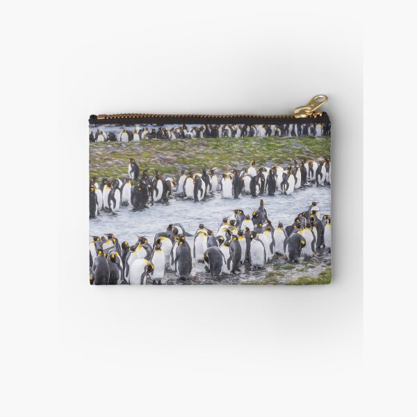 Item preview, King Penguin Colony by the River South Georgia Island 2 designed and sold by PhotoArt by Joan Carroll.