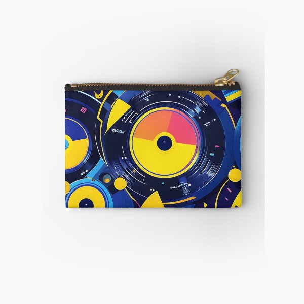 Item preview, Retro Vinyl Record Seamless Pattern House Music Rave  designed and sold by  ZenRave Designs.