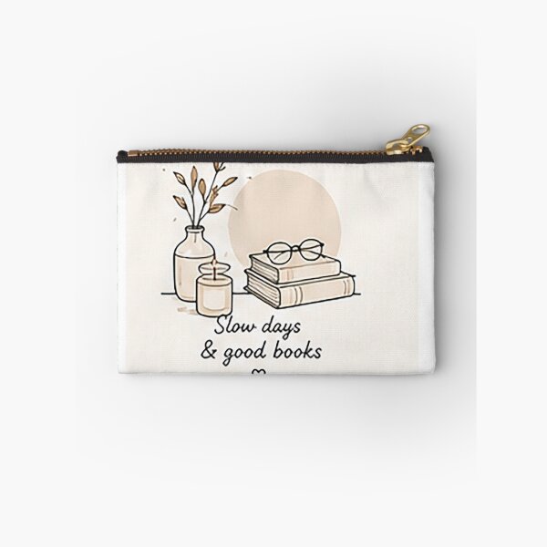 Item preview, Slow Days & Good Books | Cozy Reading Lifestyle Art designed and sold by Sara-Ai.