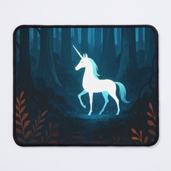 Item preview, Forbidden Forest National Park Poster | Mythical Creatures Art Print | Enchanted Landscape Wall Art designed and sold by codeslinger.