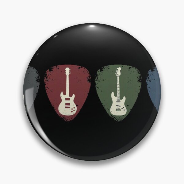 Item preview, Vintage Bass Guitar Pick Graphic Music designed and sold by dasisrafil6ds11.