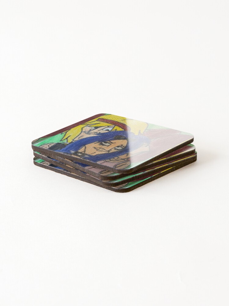 Thumbnail 4 of 5, Coasters (Set of 4), Punks Git Rekt designed and sold by punksgitrekt.