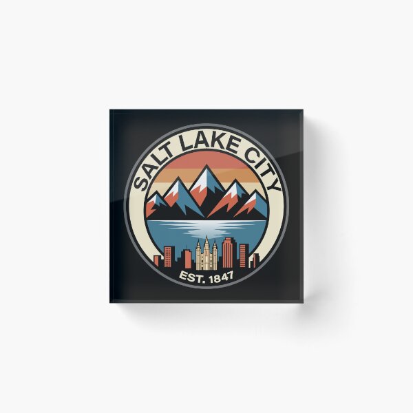 Item preview, Salt Lake City Utah designed and sold by NPStudio.