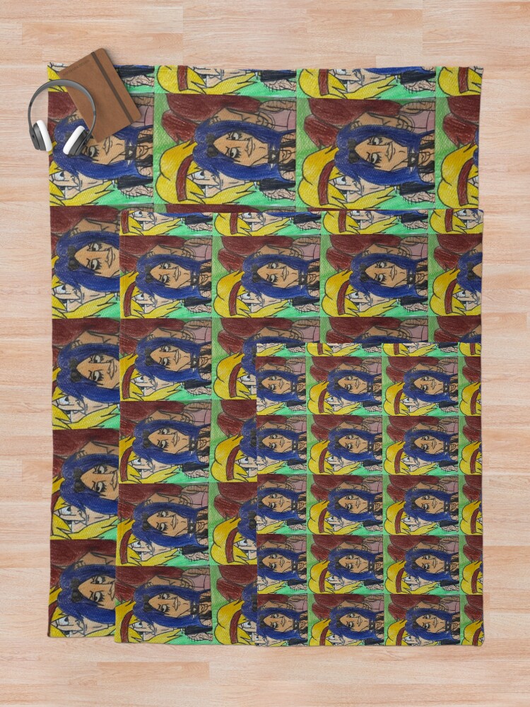 Thumbnail 5 of 6, Throw Blanket, Punks Git Rekt designed and sold by punksgitrekt.