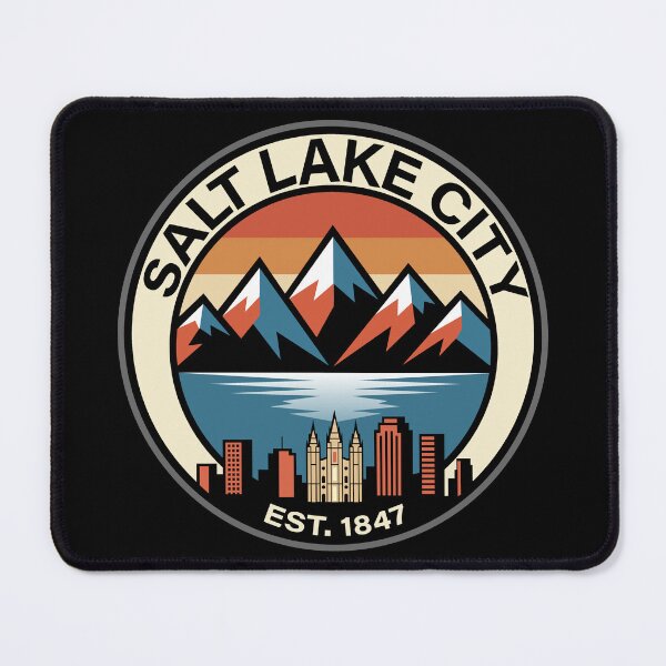 Item preview, Salt Lake City Utah designed and sold by NPStudio.