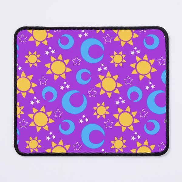 Item preview, Sun Moon and Stars Purple Celestial Pattern designed and sold by CI Creative Design LLC.