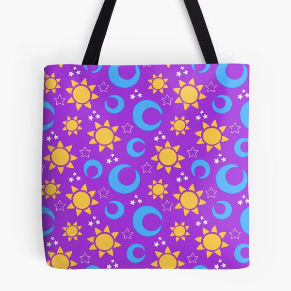 Item preview, Sun Moon and Stars Purple Celestial Pattern designed and sold by CI Creative Design LLC.