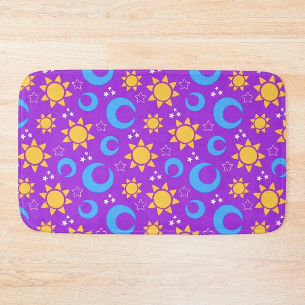 Item preview, Sun Moon and Stars Purple Celestial Pattern designed and sold by CI Creative Design LLC.
