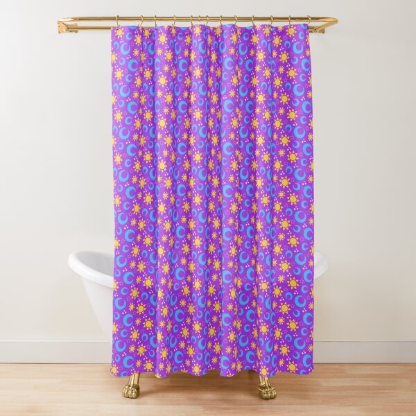 Item preview, Sun Moon and Stars Purple Celestial Pattern designed and sold by CI Creative Design LLC.