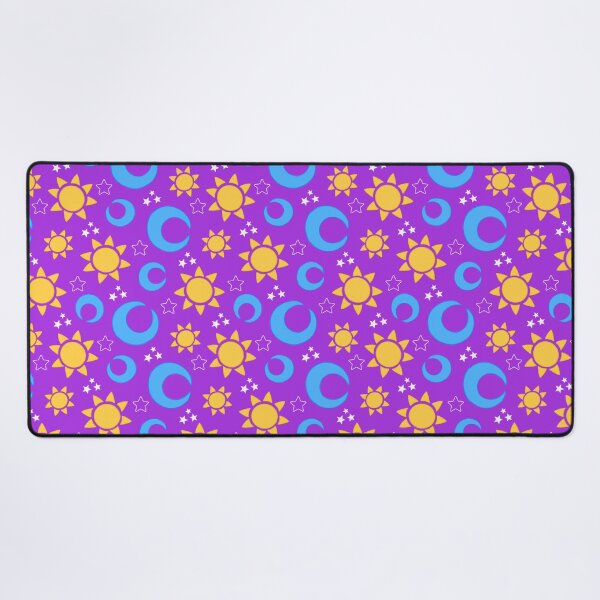 Item preview, Sun Moon and Stars Purple Celestial Pattern designed and sold by CI Creative Design LLC.