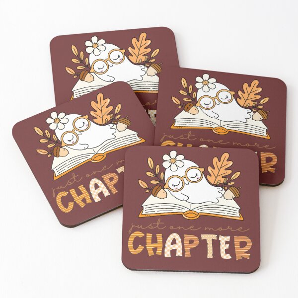 Item preview, Just one more chapter cute ghost autum designed and sold by BosskaDesign.