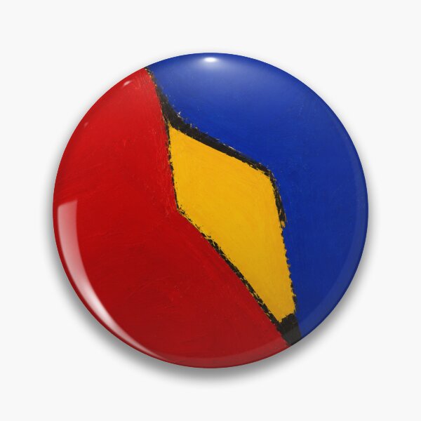 Item preview, Modern Abstract Painting Red Blue Yellow Geometric Art designed and sold by Moodzu.