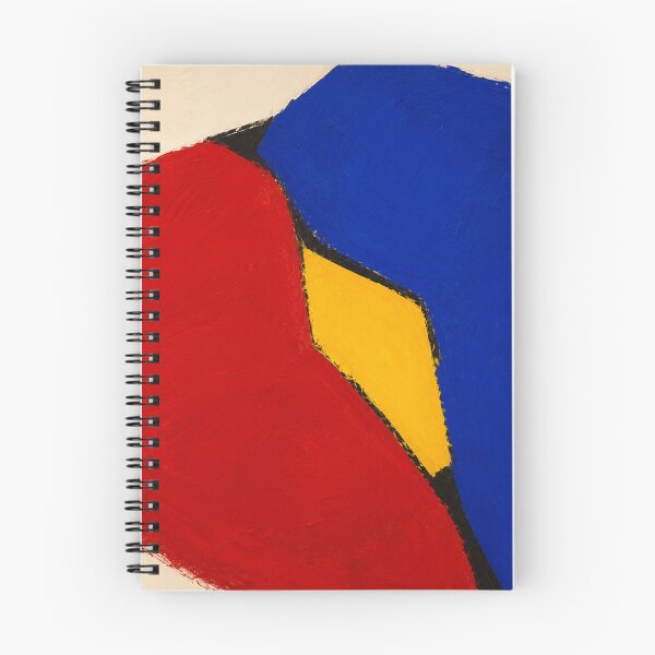 Item preview, Modern Abstract Painting Red Blue Yellow Geometric Art designed and sold by Moodzu.