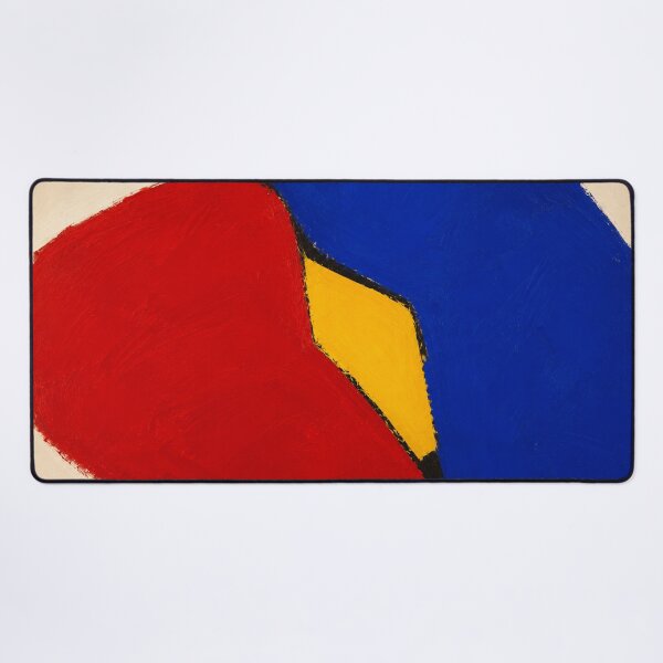 Item preview, Modern Abstract Painting Red Blue Yellow Geometric Art designed and sold by Moodzu.