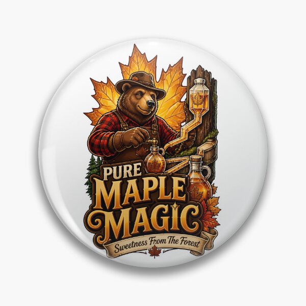 Item preview, Pure Maple Magic Bear designed and sold by Sovereign Supply Co..