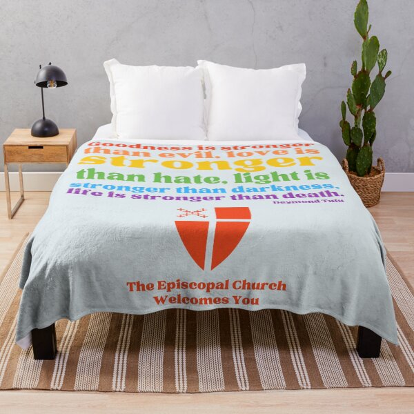Item preview, Goodness is stronger than evil designed and sold by Canterbury Episcopal Campus Ministry at Texas Tech University .