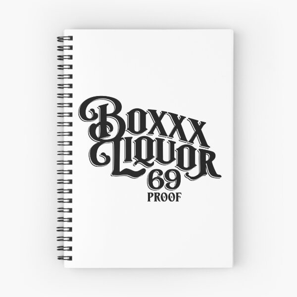 Item preview, Boxxx Liquor 69 proof – black text designed and sold by Winner Chicken Dinner Designs.