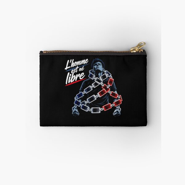 Item preview, L'homme est ne libre Cyberpunk Rousseau Digital Detox designed and sold by MeaningIsUse.