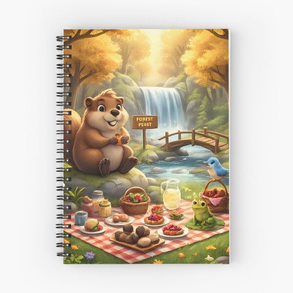 Item preview, Happy Beaver Adventures – Forest Celebration Gathering designed and sold by Clothes With Smiling Animals Walt Gral.