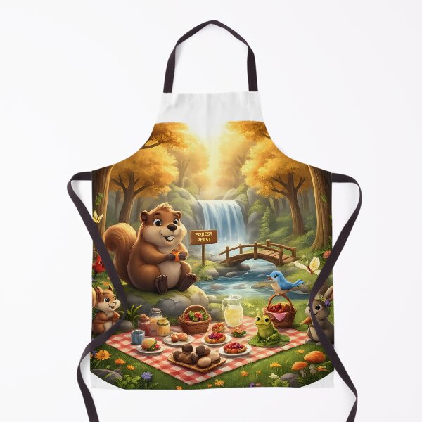 Item preview, Happy Beaver Adventures – Forest Celebration Gathering designed and sold by Clothes With Smiling Animals Walt Gral.