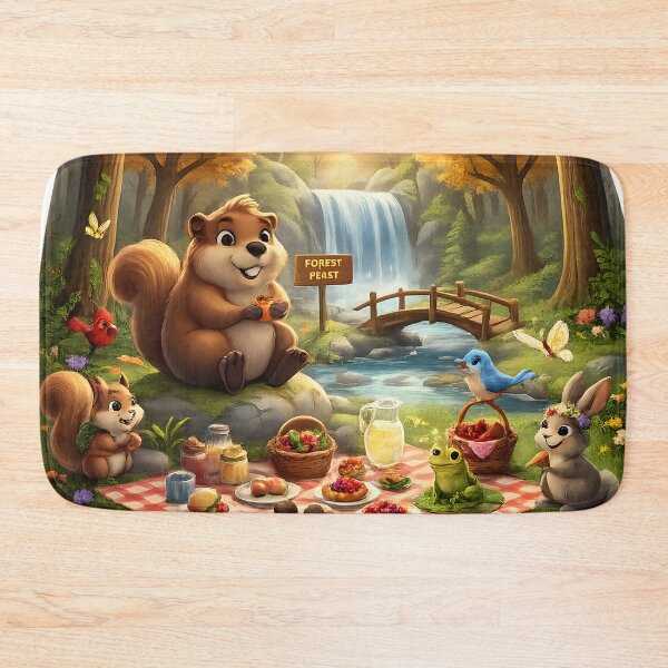 Item preview, Happy Beaver Adventures – Forest Celebration Gathering designed and sold by Clothes With Smiling Animals Walt Gral.