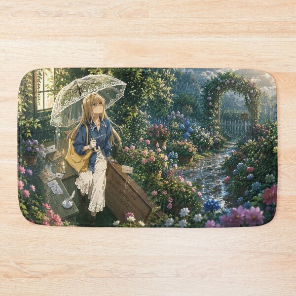 Item preview, Violet Evergarden Rainy Day  designed and sold by HaruVibe-Studio.
