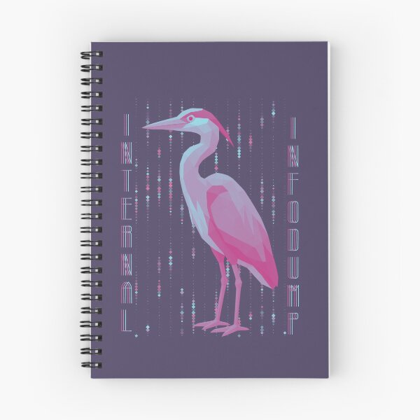Item preview, Autistic Grey Heron - Internal Infodump designed and sold by Feinsicht.