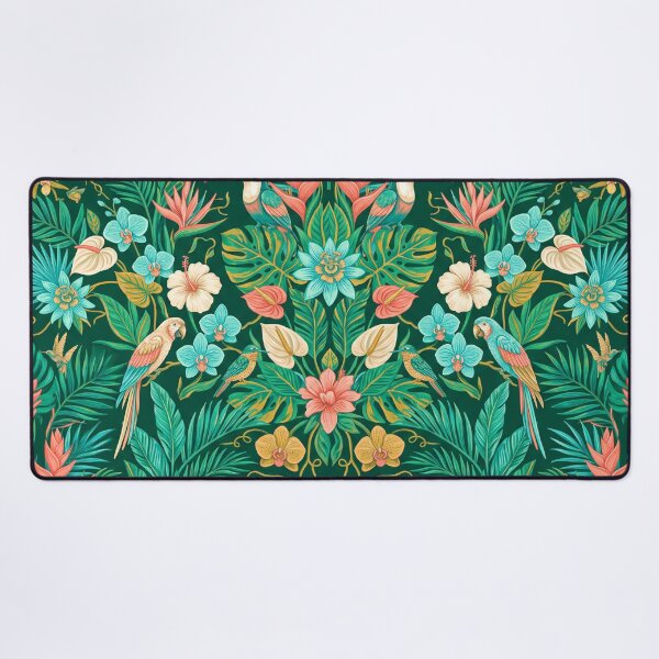 Item preview, Tropical Birds Garden Pattern designed and sold by ASTRAL ART LAB.
