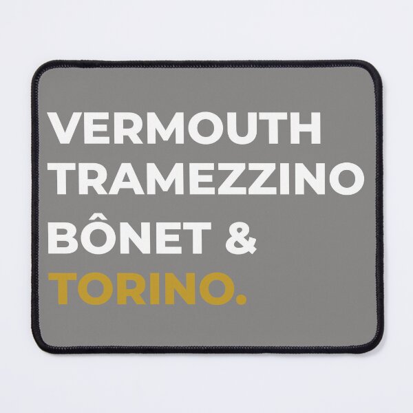 Item preview, Torino Food Icons - Vermouth, Tramezzino, Bônet designed and sold by Torinostalgia.