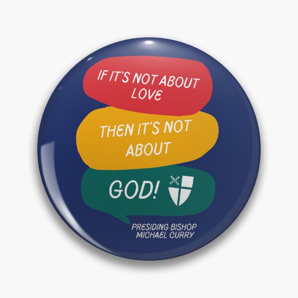 Aperçu de l'œuvre Si ce n'est pas une question d'amour, alors ce n'est pas une question de Dieu créée et vendue par Canterbury Episcopal Campus Ministry at Texas Tech University .