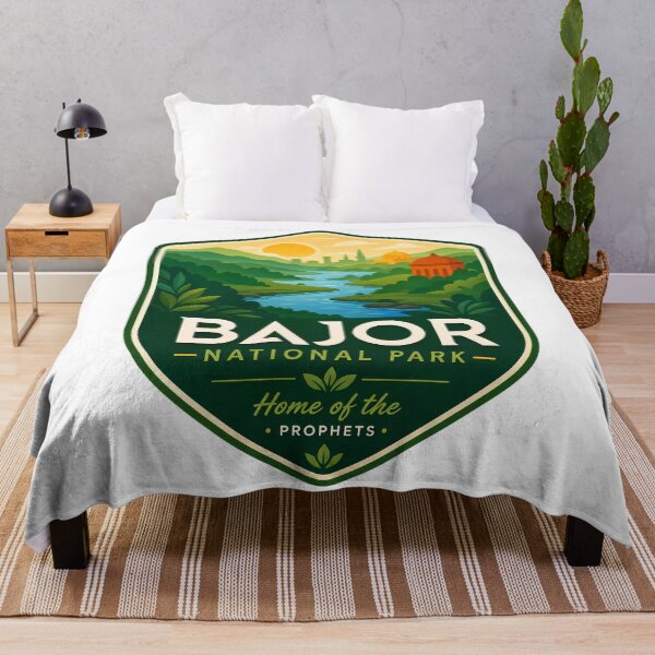 Item preview, Bajor Peaceful World Retro Sci-Fi Travel designed and sold by FrontierCosmic.
