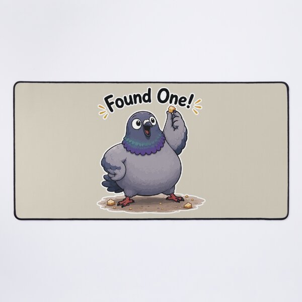 Item preview, Found One Funny Pigeon Sticker Cute Bird Crumb Victory Meme designed and sold by SimplePoDesign.