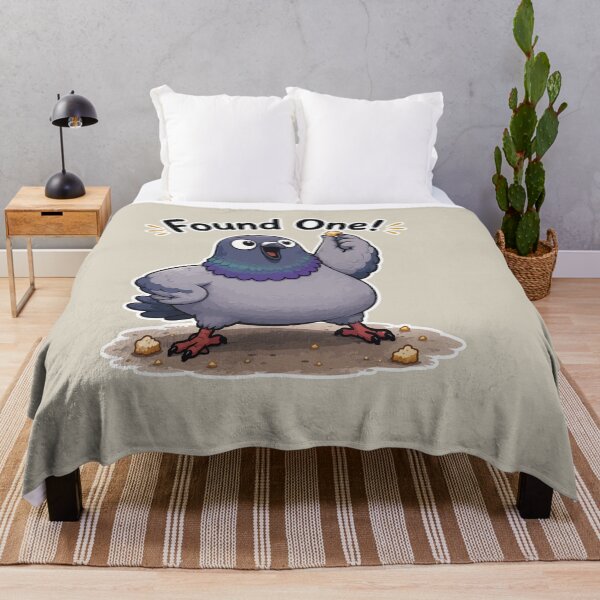 Item preview, Found One Funny Pigeon Sticker Cute Bird Crumb Victory Meme designed and sold by SimplePoDesign.