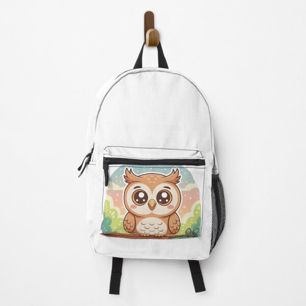 Item preview, Cute Kawaii Owl Sticker Illustration designed and sold by GabeMountainArt.