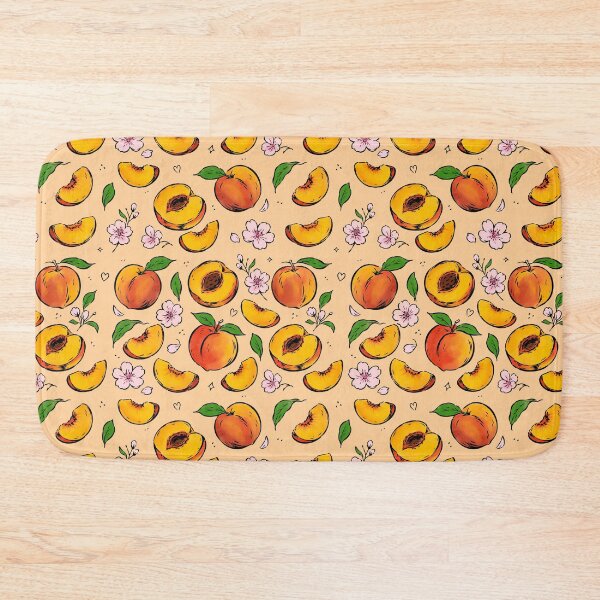 Item preview, Peaches & Flowers designed and sold by PipermintPress.