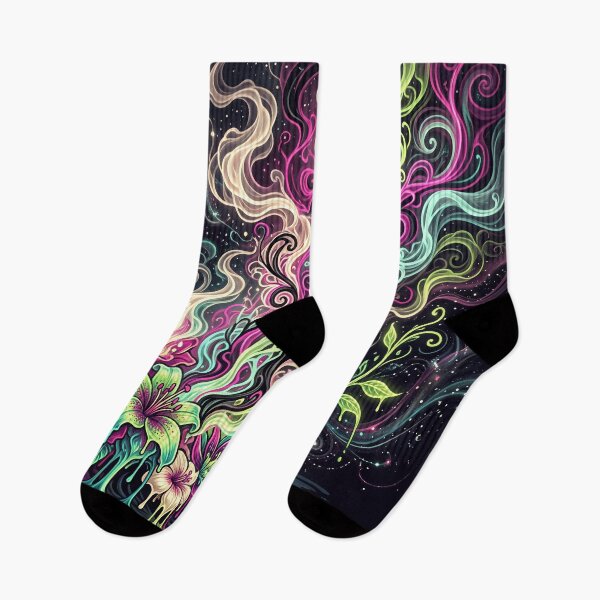 Item preview,  Flowing Floral Vine Pattern designed and sold by ASTRAL ART LAB.